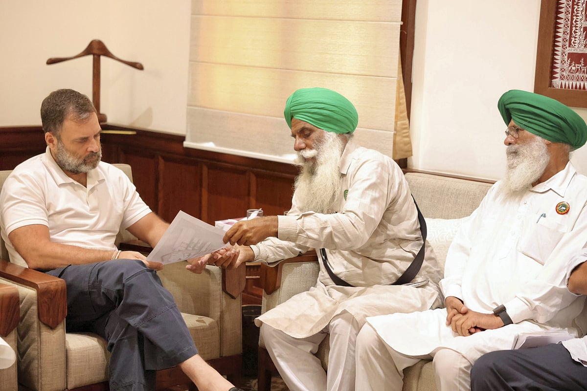 किसान नेताओं से मिले राहुल गांधी, बोले- MSP की कानूनी गारंटी किसानों का हक; इसके लिए सरकार पर दबाव बनाएंगे