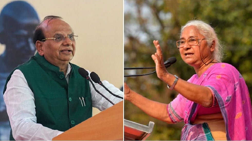 मानहानि मामले में मेधा पाटकर को 5 महीने की सजा, दिल्ली के LG वीके सक्सेना ने दर्ज कराया था केस