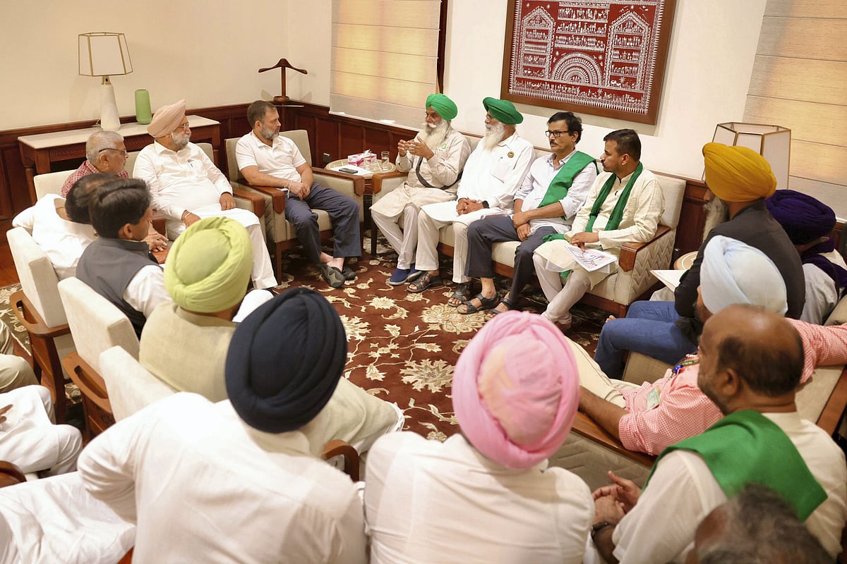 किसान नेताओं से मिले राहुल गांधी, बोले- MSP की कानूनी गारंटी किसानों का हक; इसके लिए सरकार पर दबाव बनाएंगे