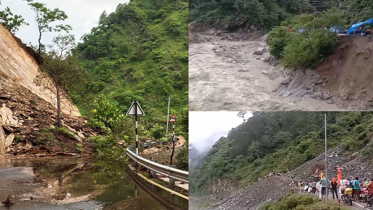 केदारनाथ धाम में बादल फटा, भीम बली के पास रास्ता बहा, रास्ते में भारी मलबा और बोल्डर गिरे, 150-200 यात्री फंसे