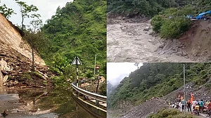 केदारनाथ धाम में बादल फटा, भीम बली के पास रास्ता बहा, रास्ते में भारी मलबा और बोल्डर गिरे, 150-200 यात्री फंसे