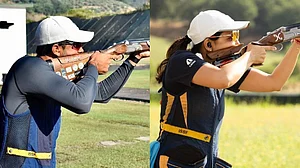 Paris Olympics: स्कीट मिश्रित स्पर्धा में माहेश्वरी और अनंत का कमाल, ब्रॉन्ज के लिए किया क्वालीफाई, चीन से होगा सामना