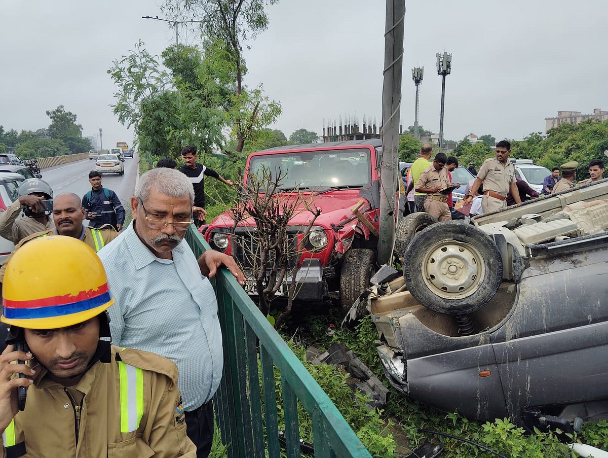 उत्तर प्रदेश के लखनऊ में हादसा, स्कूल वैन सड़क हादसे का हुई शिकार, कई छात्र घायल, दो की हालत गंभीर