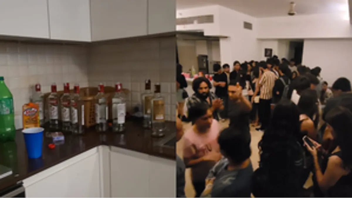 यूपी: नोएडा की हाईराइज सोसायटी में चल रही थी रेव पार्टी, पुलिस की रेड में नशे में धुत मिले दर्जनों छात्र