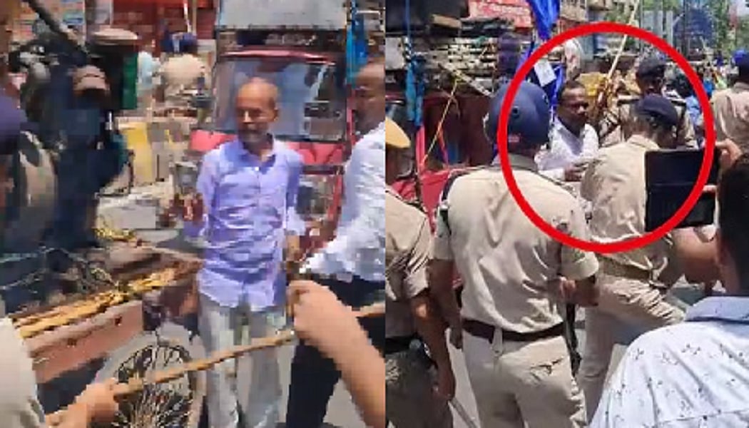Bharat Bandh: भारी मिस्टेक हो गया सर! पटना में लाठीचार्ज में पिट गए SDM
