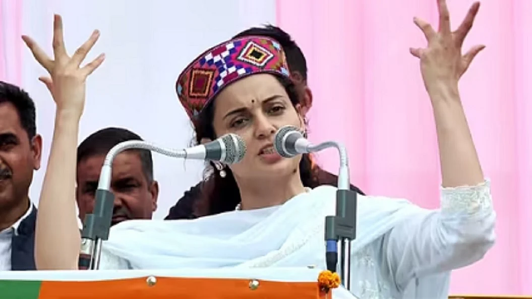 किसानों पर कंगना के विवादित बयान से बैकफुट पर BJP, अपनी सांसद को दी कड़ी चेतावनी