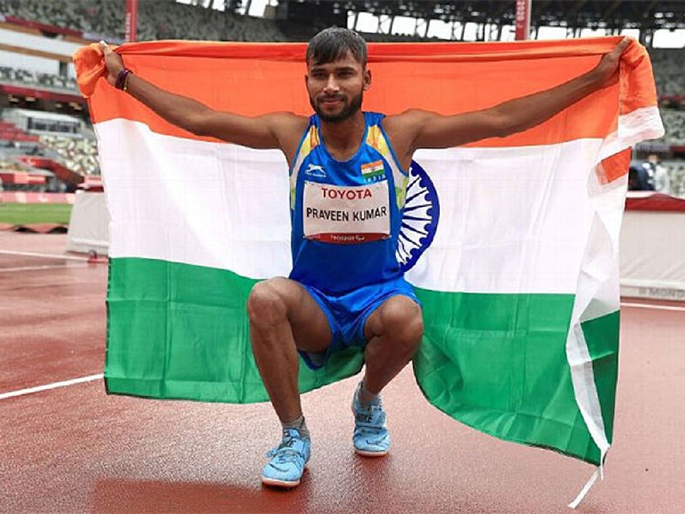 पेरिस पैरालंपिकः प्रवीण कुमार ने पुरुषों की ऊंची कूद टी64 में जीता गोल्ड, बनाया नया एशियाई रिकॉर्ड