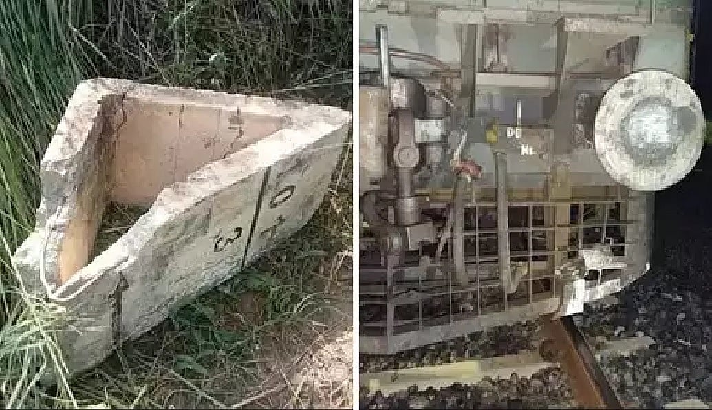 कानपुर के बाद अब राजस्‍थान में ट्रेन को डिरेल करने की साजिश, ट्रैक पर रखा था एक क्विंटल सीमेंट का ब्लॉक