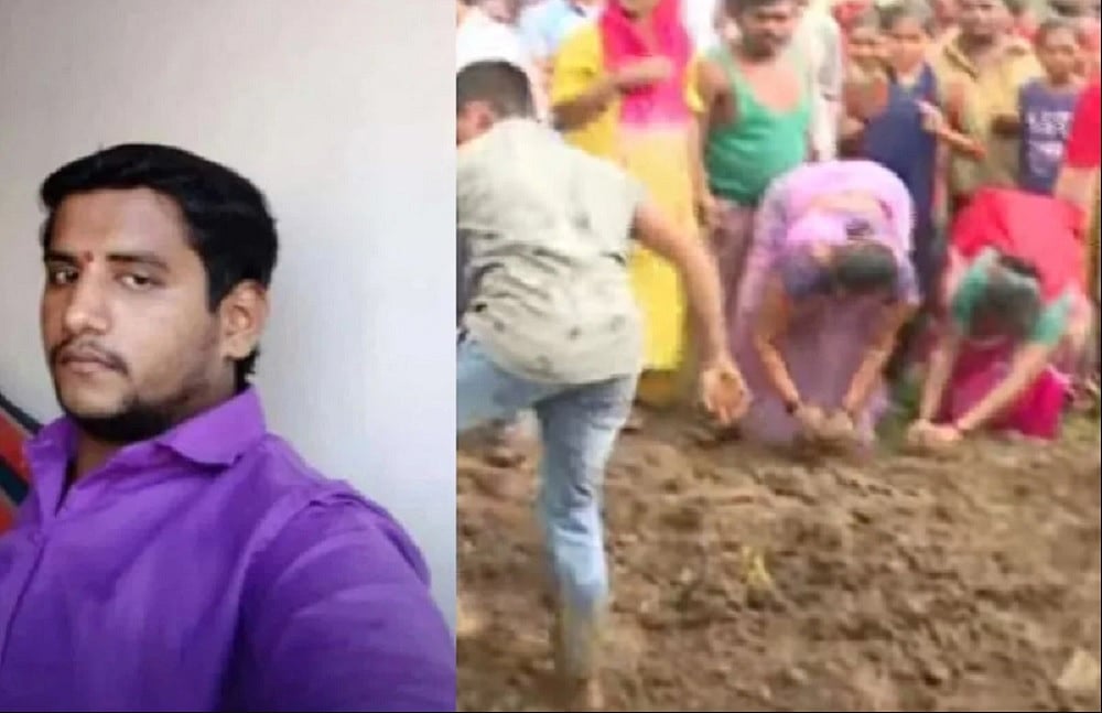 बदलापुर में यौन उत्पीड़न के आरोपी अक्षय शिंदे के अंतिम संस्कार में हंगामा, आक्रोशित लोगों ने कब्र पाटी