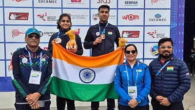 भारतीय निशानेबाज जूनियर विश्व चैंपियनशिप दो कांस्य पदक जीतकर शीर्ष पर