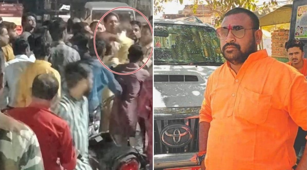 मध्य प्रदेश में BJP नेता की गुंडई देखिए! ड्यूटी पर तैनात पुलिसकर्मी को जड़ दिया थप्पड़, गिरफ्तार