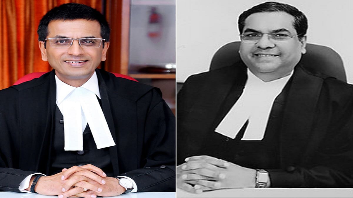सीजेआई चंद्रचूड़ ने केंद्र को भेजी सिफारिश, कहा- संजीव खन्ना हों नए मुख्य न्यायाधीश