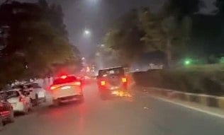 हरियाणा के करनाल में दर्दनाक हादसा, थार चालक ने बाइक सवार को करीब 1 किलोमीटर तक घसीटा, चिल्लाते रहे लोग