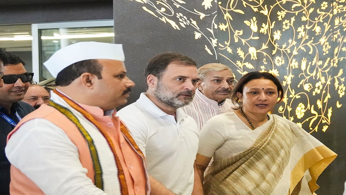 यूपी: अपने संसदीय क्षेत्र रायबरेली पहुंचे राहुल गांधी, पीपलेश्वर मंदिर में किए दर्शन, कई कार्यक्रमों में होंगे शामिल