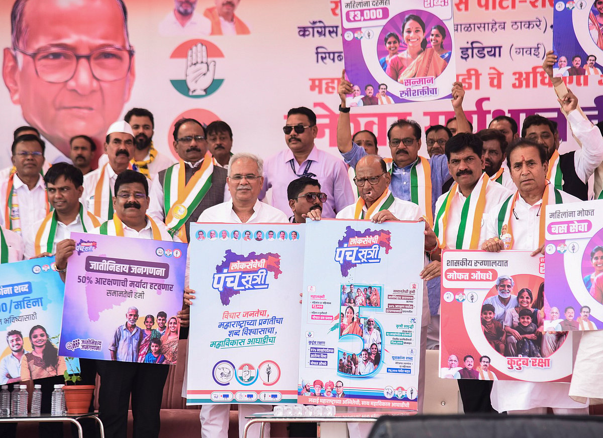 महायुति सरकार विफल, जनता इसे हटाए : शरद पवार
