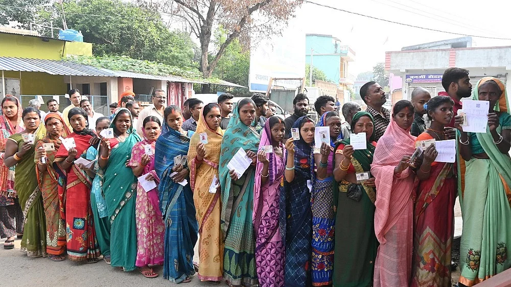 झारखंड में पहले चरण की 43 सीटों पर 5 बजे तक 64.86 मतदान, खरसावां में बंपर वोटिंग, राजधानी रांची पिछड़ा