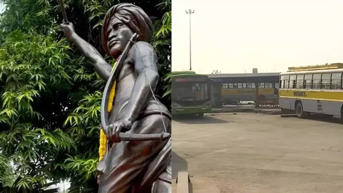 बीजेपी ने रख दिया सराय काले खां बस स्टैंड का नाम बिरसा मुंडा चौक, हेमंत सोरेन ने कहा 'यह हमारे भगवान का अपमान'