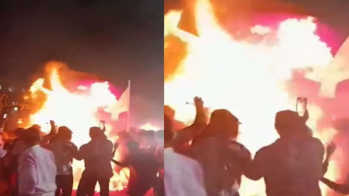 महाराष्ट्र: जीत के जश्न में डूबे थे सभी, अचानक लगी आग, नवनिर्वाचित निर्दलीय प्रत्याशी समेत कई महिलाएं घायल