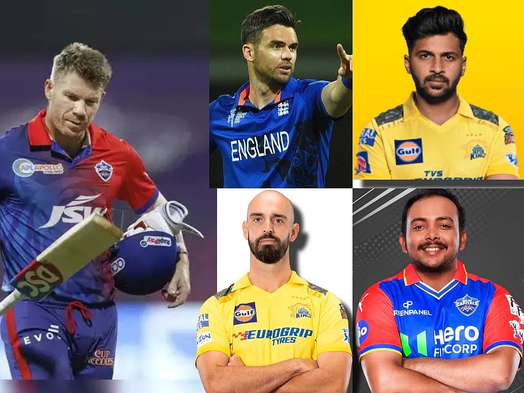 आईपीएल 2025 ऑक्शन: क्रिकेट जगत के वो 5 बड़े नाम जो रहे गए अनसोल्ड, जानें उन खिलाड़ियों के नाम