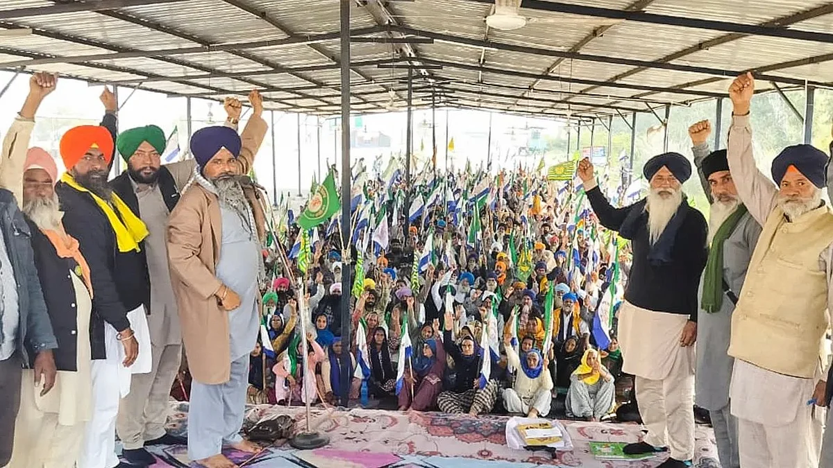 शंभू बॉर्डर से कल दिल्ली कूच करेंगे किसान, हरियाणा सरकार ने उतारी सुरक्षा बलों की फौज