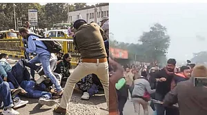 पटना: धरने पर बैठे अभ्यर्थियों ने कहा, 'जितनी लाठी मारनी है, सरकार मार ले, हम पुनर्परीक्षा पर कायम'