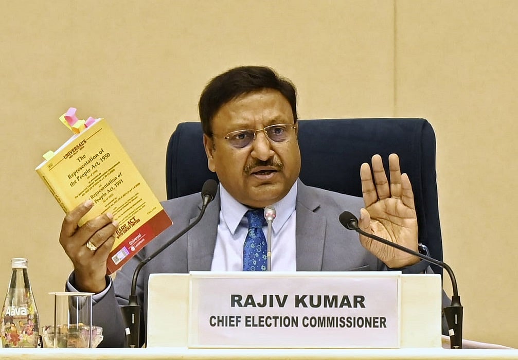 मुख्य निर्वाचन आयुक्त ने वोटर लिस्ट में छेड़छाड़ के आरोपों को खारिज किया, कहा- प्रक्रिया पारदर्शी और सख्त है