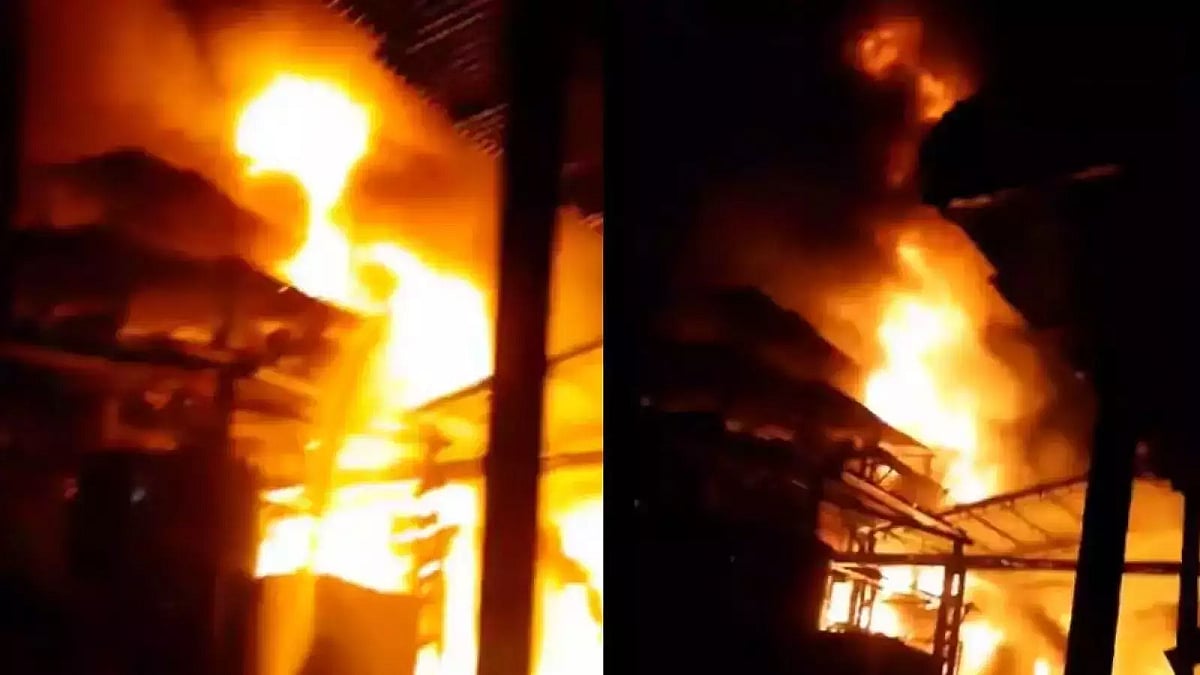 यूपी: ग्रेटर नोएडा के केमिकल फैक्ट्री में लगी भीषण आग, दूर तक छाया धुएं का गुबार, दमकल की 32 गाड़ियां मौके पर