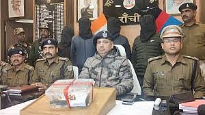 झारखंड: रांची में जमीन कारोबारी हत्याकांड का खुलासा, चार आरोपी हथियारों के साथ गिरफ्तार