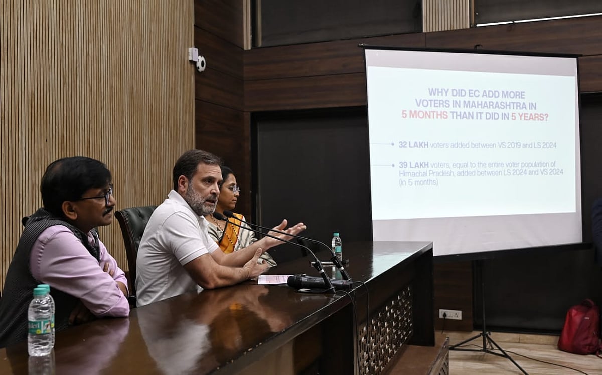 महाराष्ट्र में वोटिंग के पैटर्न पर राहुल गांधी ने पूछा- वोटर्स कैसे बढ़े, संजय राउत बोले- चुनाव आयोग जिंदा है...