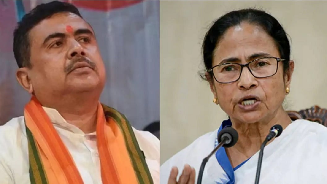 बंगाल विधानसभा में हंगामे के बाद शुभेंदु समेत चार बीजेपी विधायक सस्पेंड, ममता बनर्जी के बहिष्कार की दी धमकी