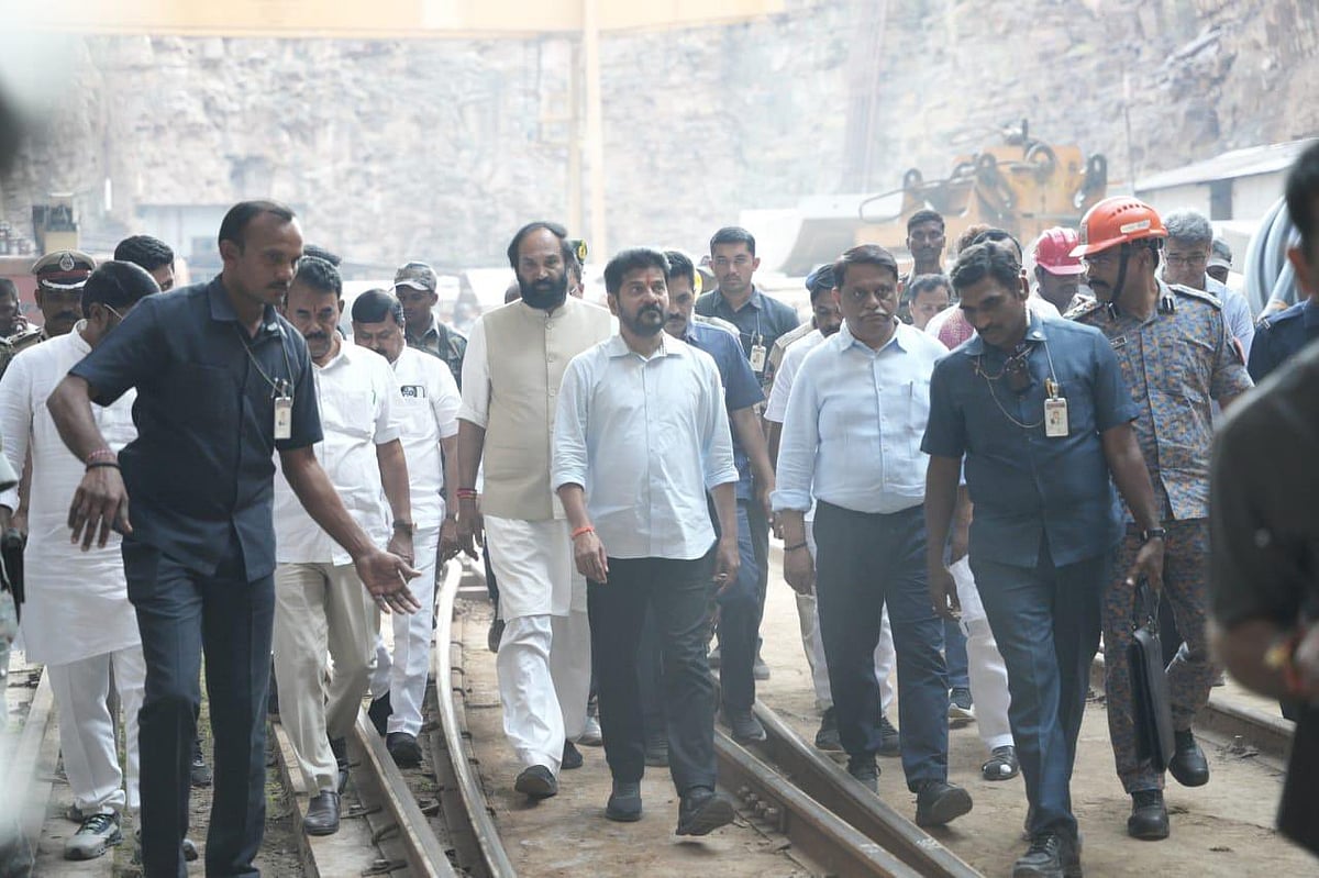 तेलंगाना सुरंग हादसाः बचाव अभियान युद्ध स्तर पर जारी, क्षतिग्रस्त ‘कन्वेयर’ के आज चालू होने की संभावना