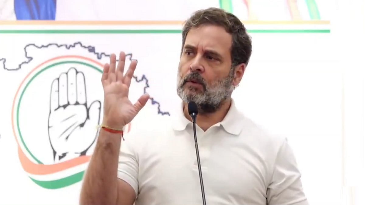 गुजरात में पार्टी कार्यकर्ताओं से राहुल गांधी बोले- देश में बढ़ रहा अन्याय, अहिंसा-सद्भाव के लिए मिलकर लड़ना होगा