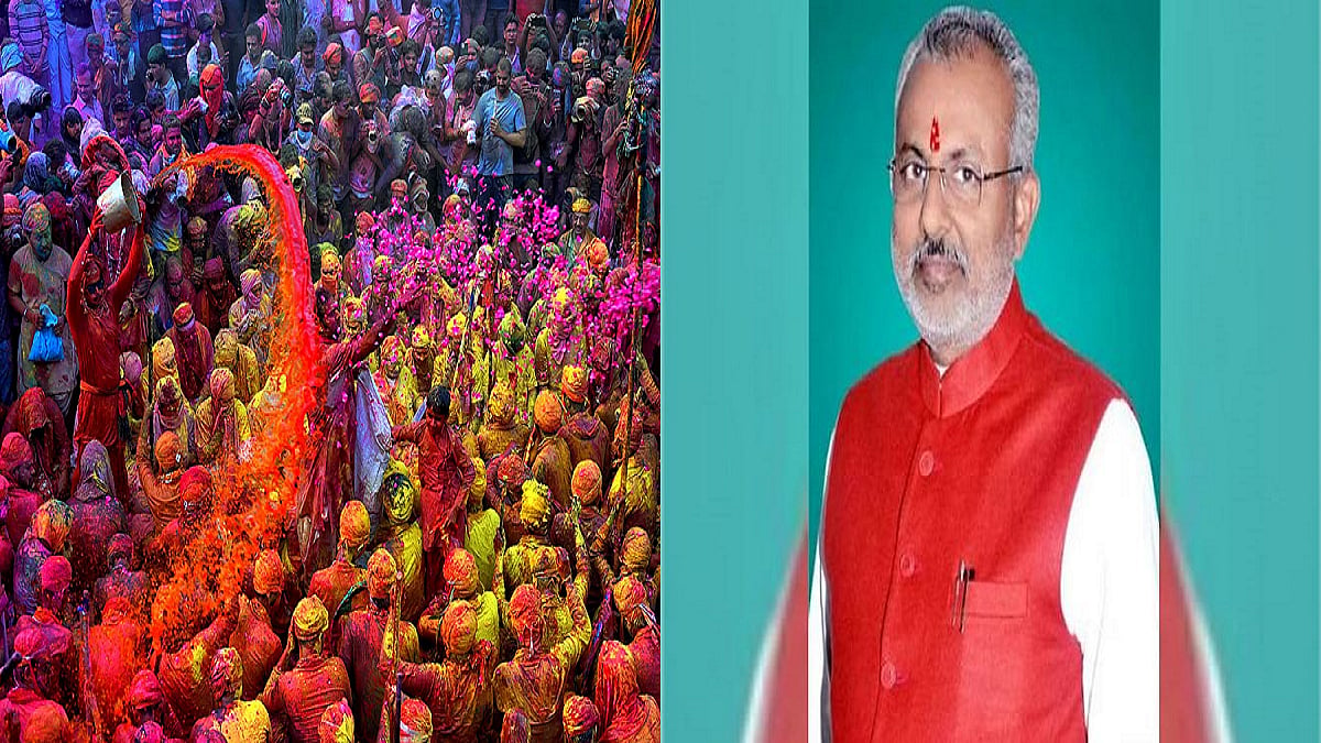 होली पर मुस्लिमों के खिलाफ विवादित बयान देने की मची होड़! अब योगी के मंत्री ने कहा- रंग से दिक्कत है तो पहन लो हिजाब