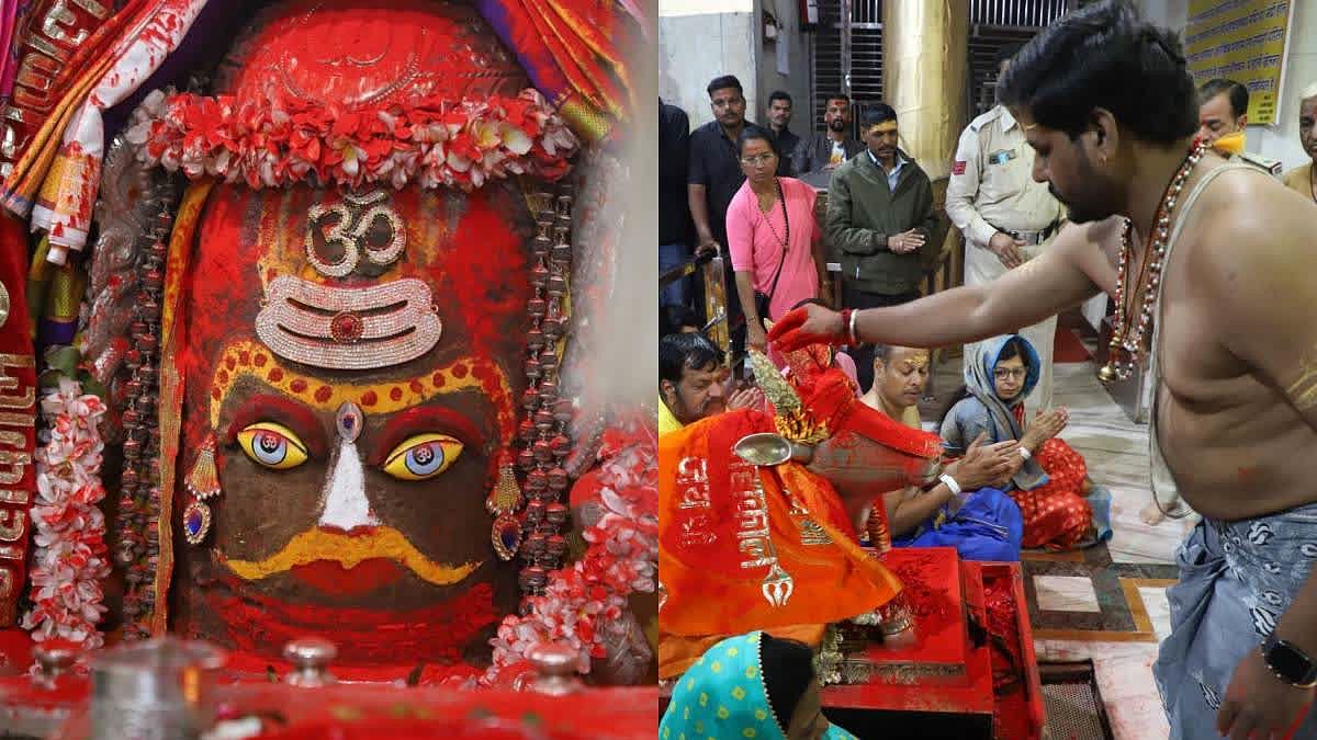 बाबा महाकाल को पुजारियों ने लगाया गुलाल, भस्म आरती के साथ हुई होली की शुरुआत