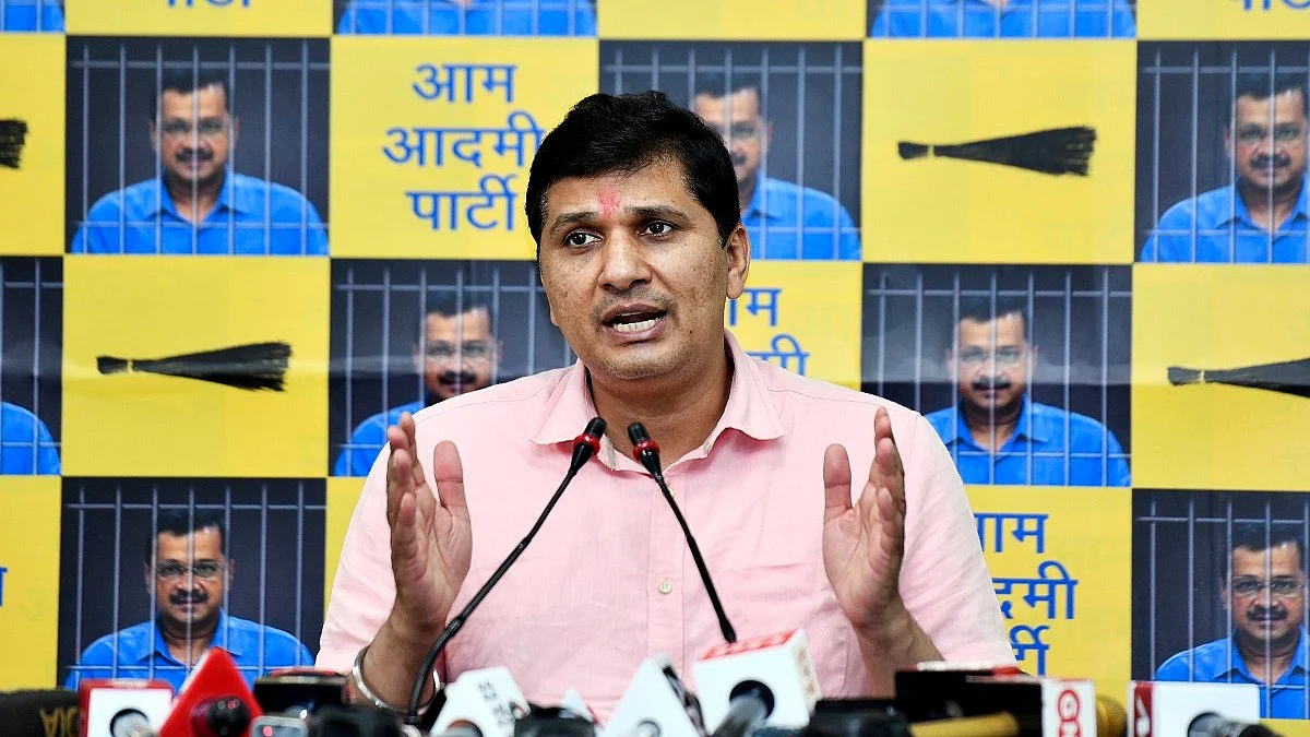 आप नेता सौरभ भारद्वाज