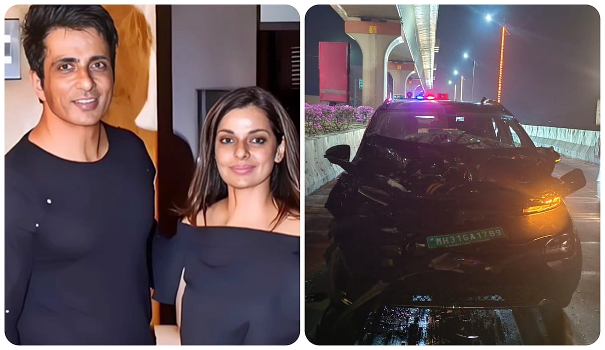 सोनू सूद की पत्नी सोनाली का हुआ खतरनाक एक्सीडेंट, हाइवे पर ट्रक के नीचे घुसी उनकी कार