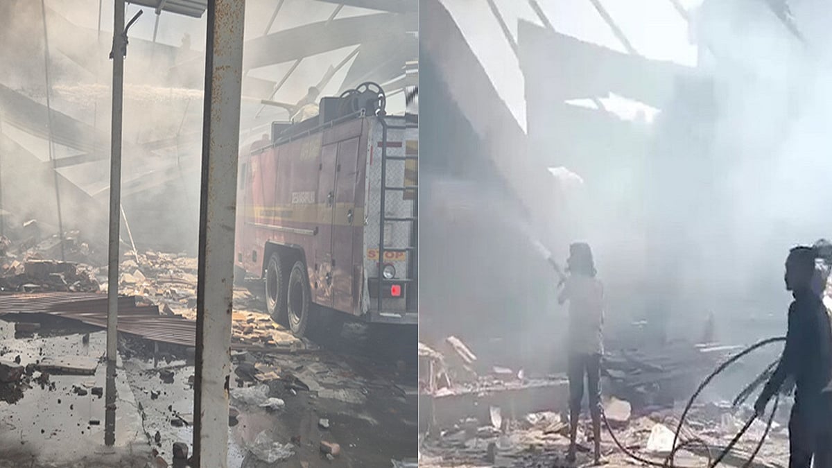 गुजरात के बनासकाठा में पटाखा फैक्ट्री में आग लगने से बड़ा हादसा, 13 लोगों की दर्दनाक मौत, 4 घायल