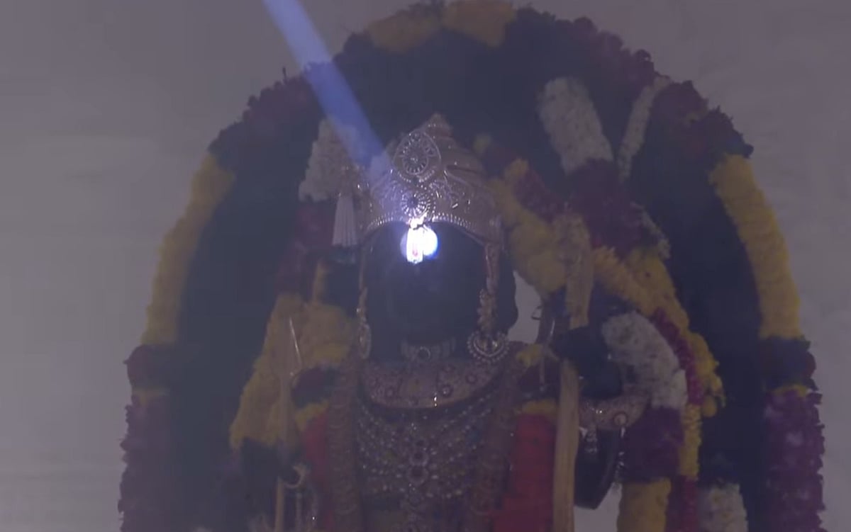 वीडियो: रामनवमी पर रामलला का सूर्य तिलक, लेंस और मिरर की मदद से श्रीराम के माथे पर पहुंची किरणें