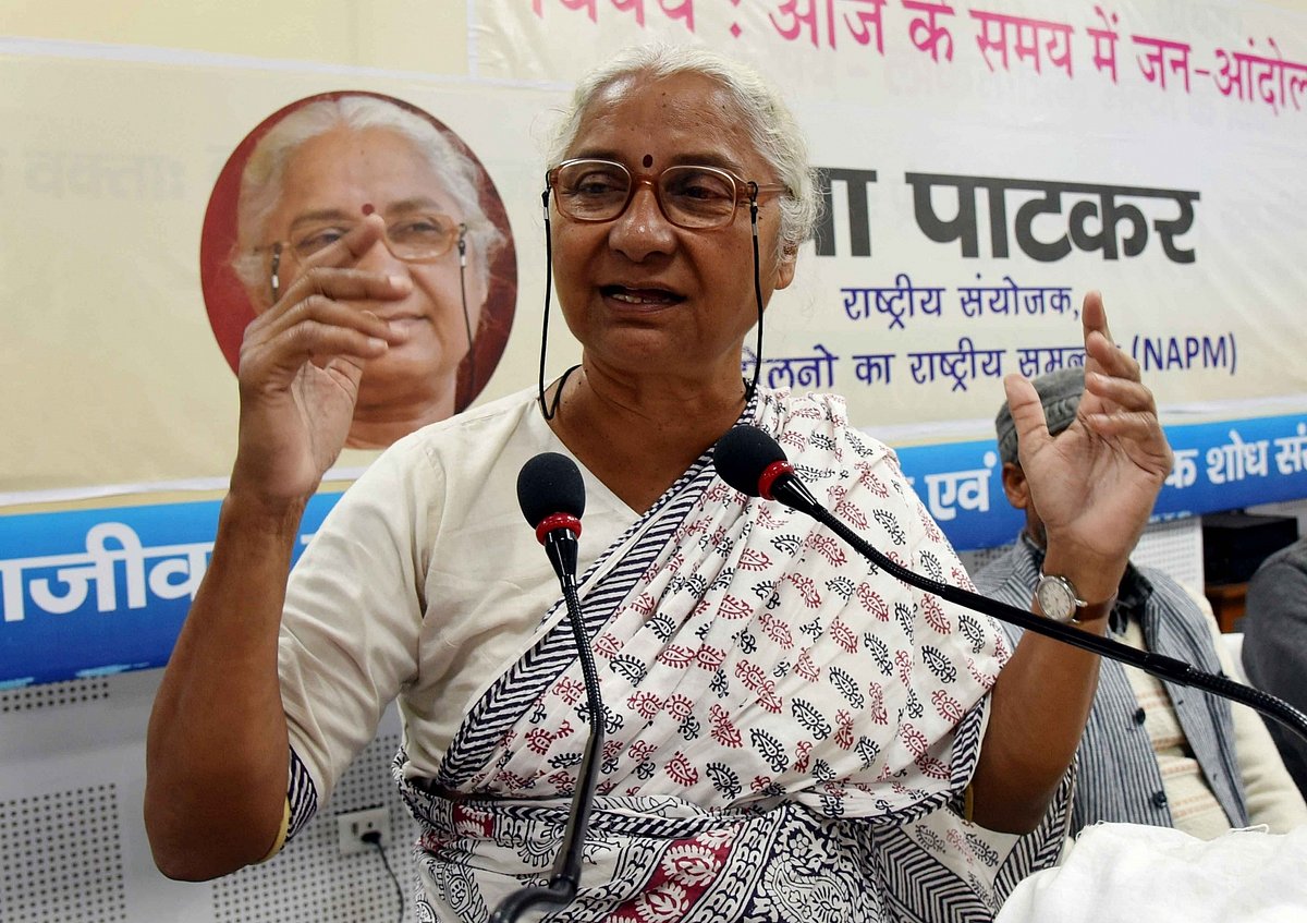 सामाजिक कार्यकर्ता मेधा पाटकर को दिल्ली पुलिस ने किया गिरफ्तार, कोर्ट ने जारी किया था गैर-जमानती वारंट