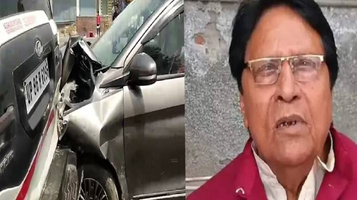 यूपी: सांसद रामजीलाल सुमन के काफिले पर हमला, करणी सेना पर पत्थर और टायर फेंकने का आरोप