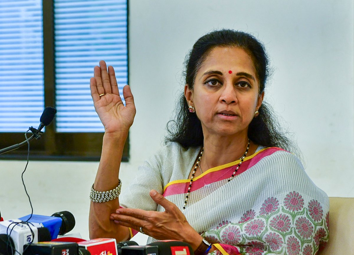 महाराष्ट्रः सुप्रिया सुले ने लाडकी बहिन योजना में 4900 करोड़ रुपये के घोटाले का आरोप लगाया, सरकार को घेरा