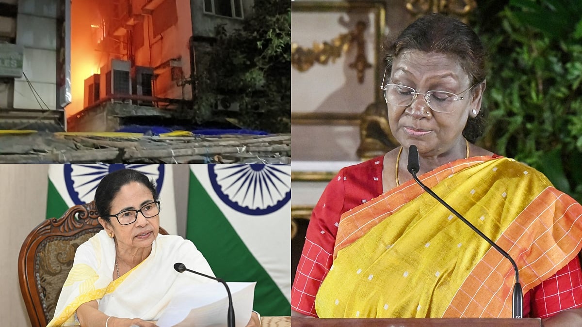 कोलकाता होटल हादसे पर राष्ट्रपति मुर्मू ने जताया दुख, CM ममता बोलीं- रखा हुआ था ज्वलनशील पदार्थ