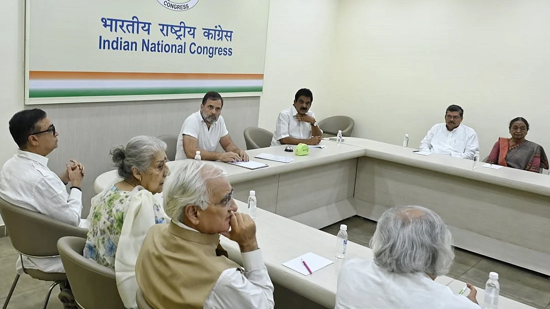 कांग्रेस पूरे देश में ‘जयहिंद’ सभाओं का आयोजन करेगी (फोटोः विपिन)