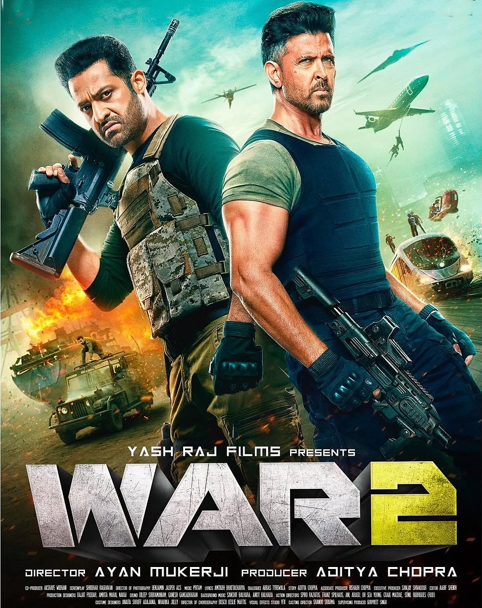Video: 'वॉर 2' का टीजर रिलीज, ऋतिक रोशन और जूनियर एनटीआर के जबरदस्त फाइट सीक्वेंस 