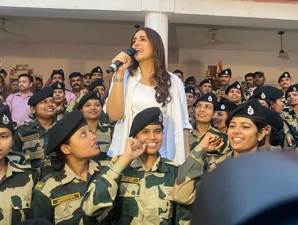 भारतीय सेना और BSF के जवानों से मिलीं हुमा कुरैशी, बोलीं- ‘आप हैं तो हम सुरक्षित हैं हम भाग्यशाली हैं’