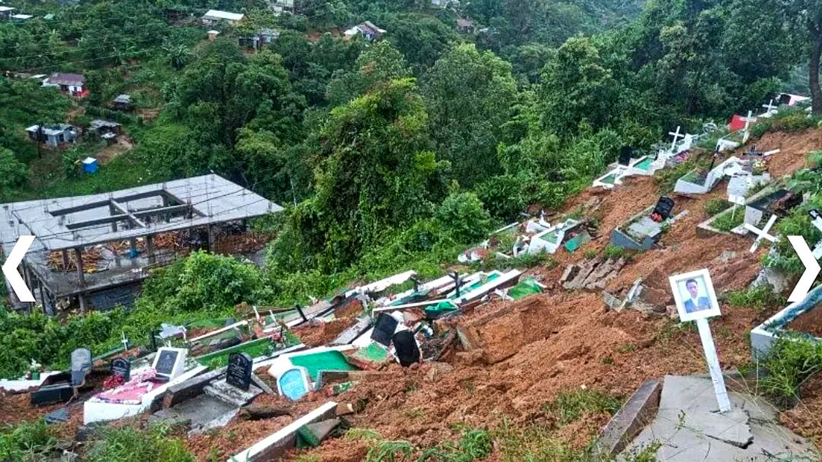 मिजोरम में भारी बारिश के बीच बड़ा हादसा, 5 मकान और होटल ढहे, कई लोगों के मारे जाने की आशंका