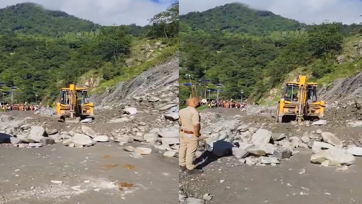 उत्तराखंड: रुद्रप्रयाग में भूस्खलन, सोनप्रयाग-गौरीकुंड मार्ग पर वाहनों की आवाजाही बंद