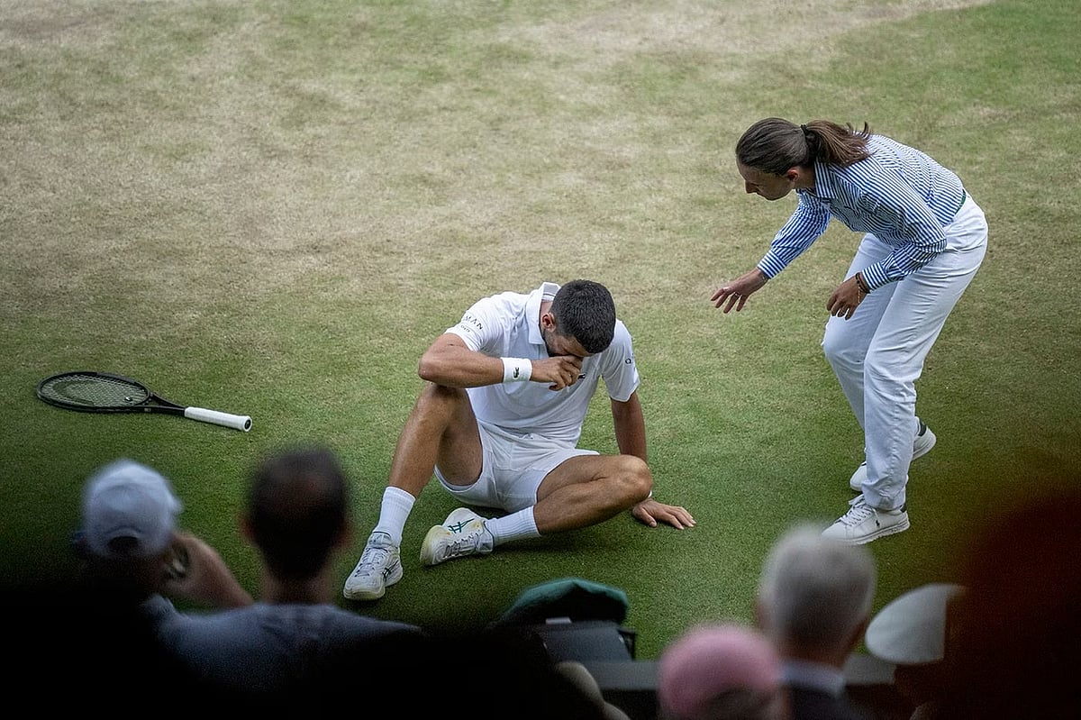 Wimbledon 2025: 'मेरा शरीर अब पहले जैसा नहीं रहा', कोर्ट पर गिरने पर नोवाक जोकोविच