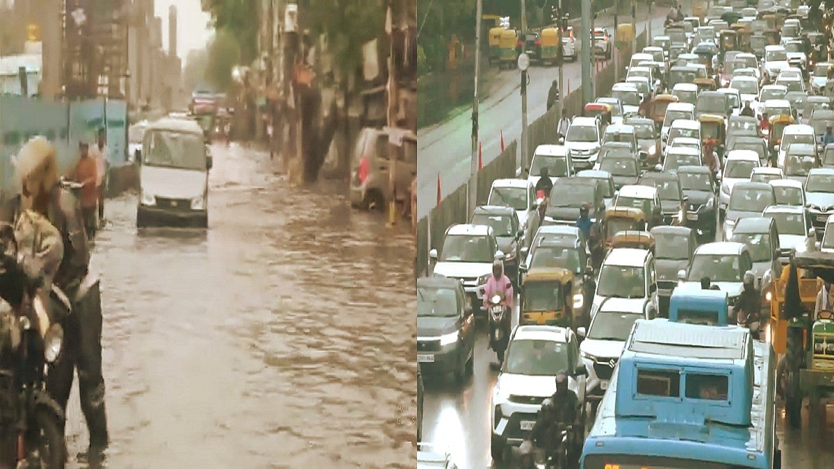दिल्ली-NCR में भारी बारिश से बढ़ी मुश्किलें, जलभराव और ट्रैफिक जाम से जनजीवन अस्त-व्यस्त