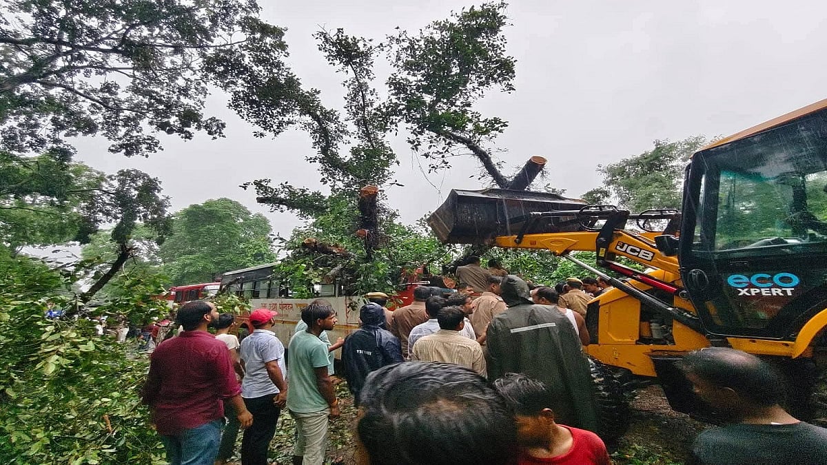यूपी के बाराबंकी में बारिश के बीच भीषण सड़क हादसा, रोडवेज बस पर पेड़ गिरने 5 लोगों की मौत, कई घायल